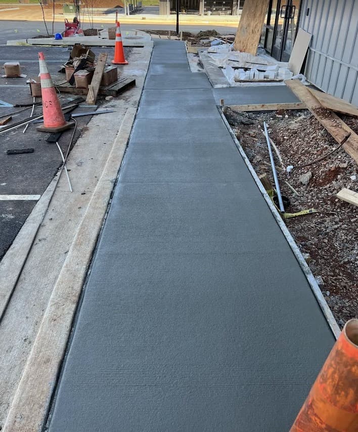 ADA-compliant commercial sidewalk in Bessemer